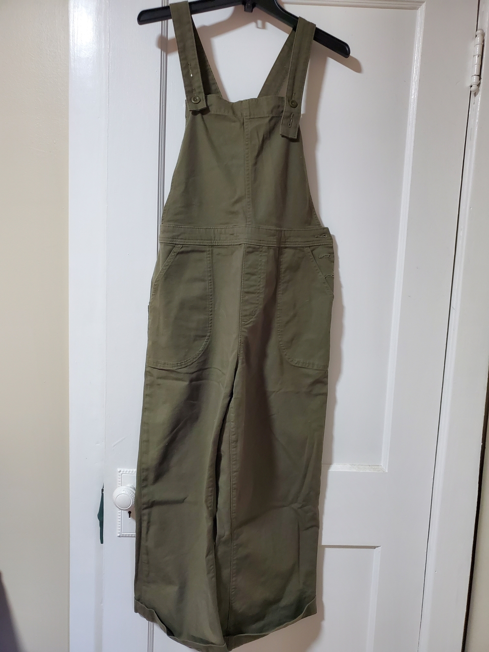 Patagonia Olive Green Women's Denim Overalls